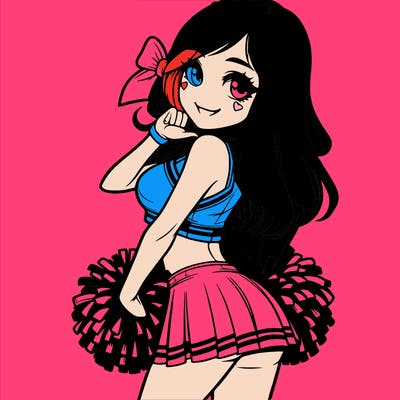 realistic cheerleader