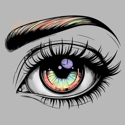 realistic eye