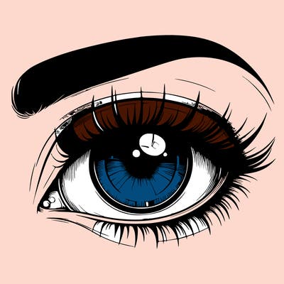 realistic eye