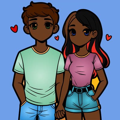 boyfriend and girlfriend