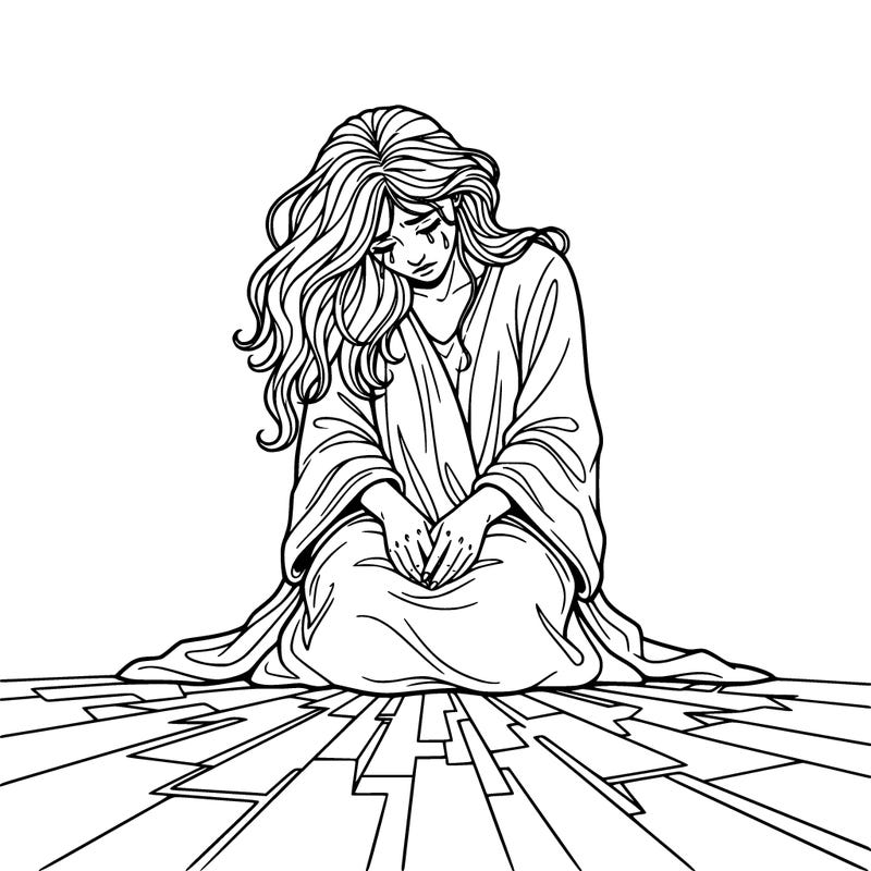 sad woman