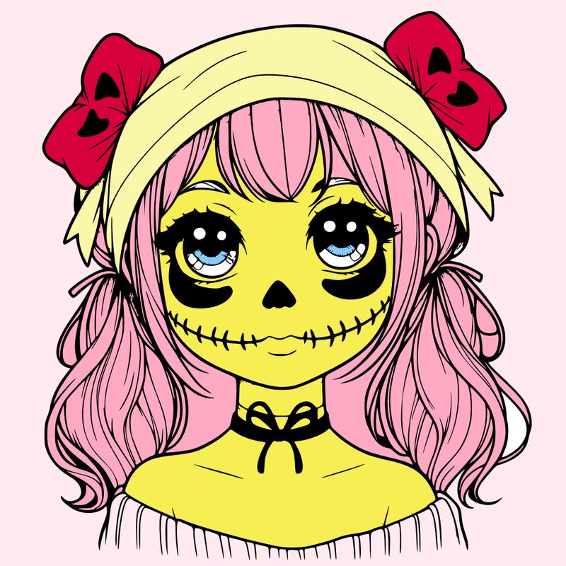 realistic girl halloween