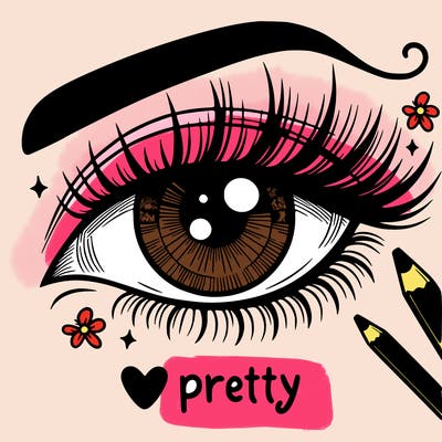 pretty eye