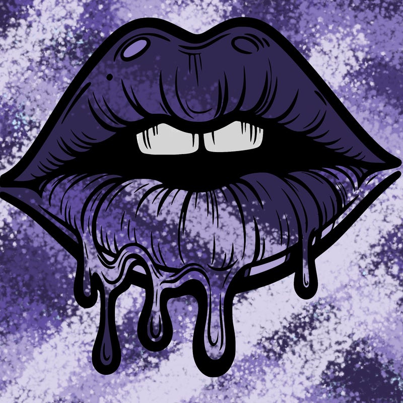 lips that look realistic and drip