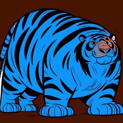 huge tiger