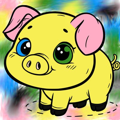 a pig