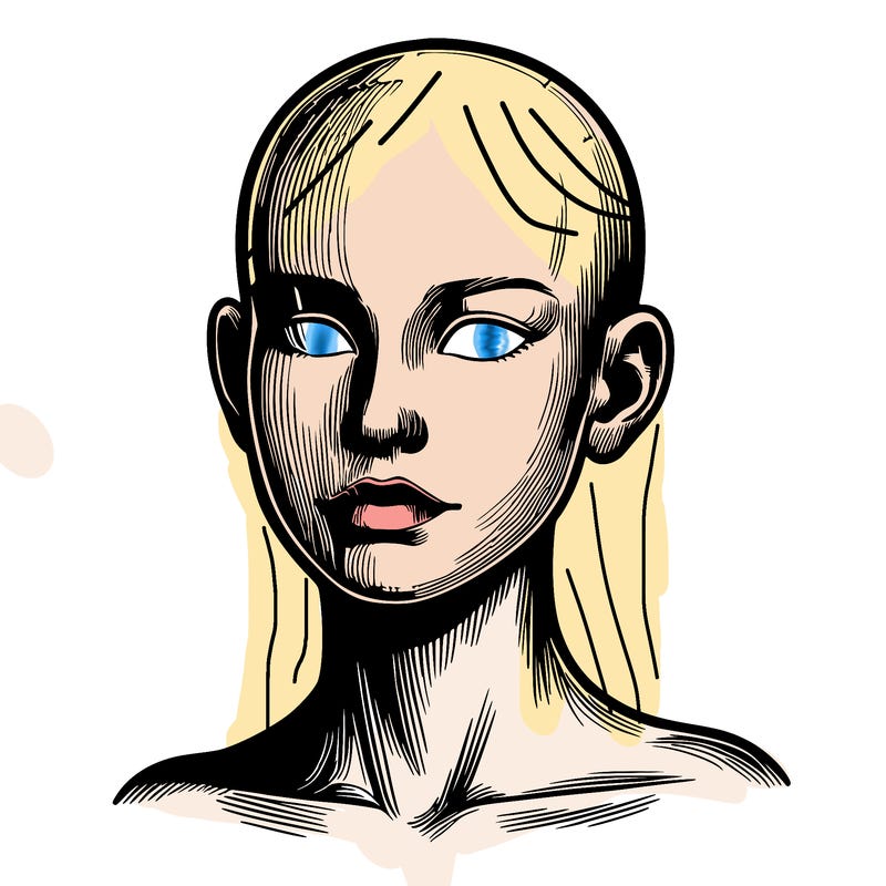 realistic human