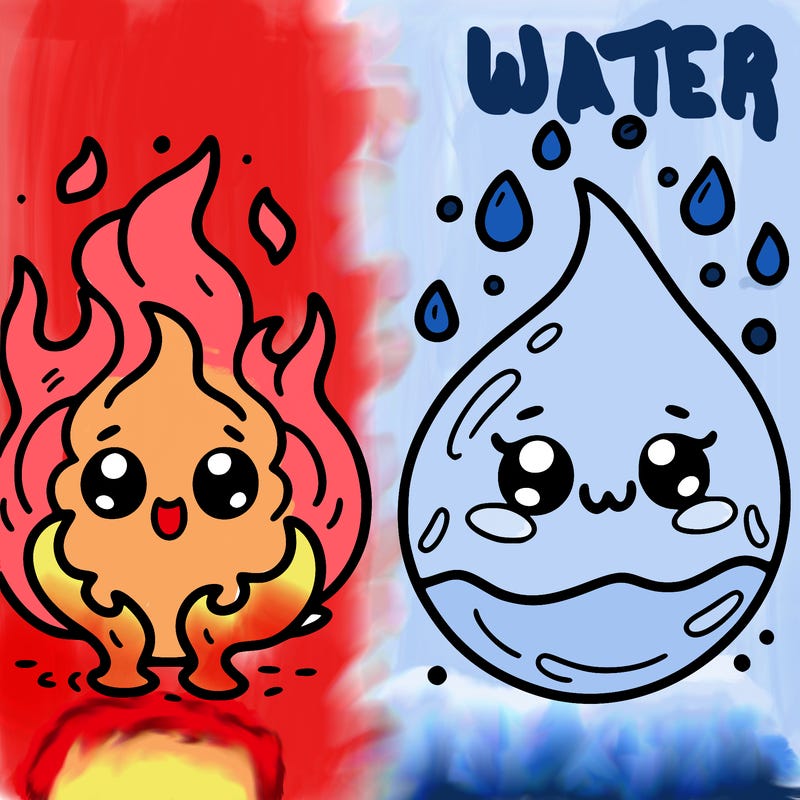 fire andwater