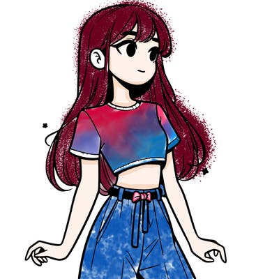 girl in a cute crop top