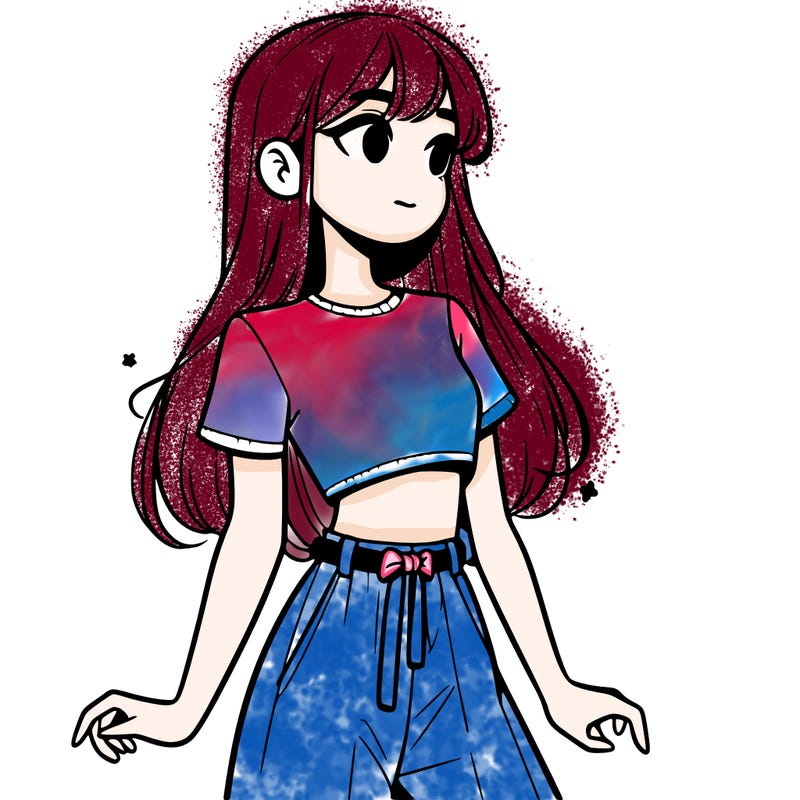 girl in a cute crop top