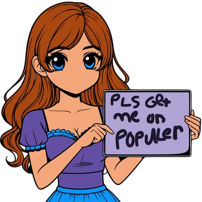 realistic pretty girl holding blank sign
