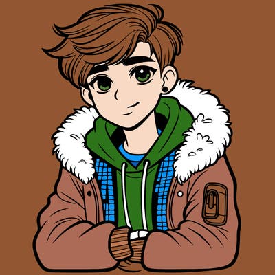 stylish teenager
