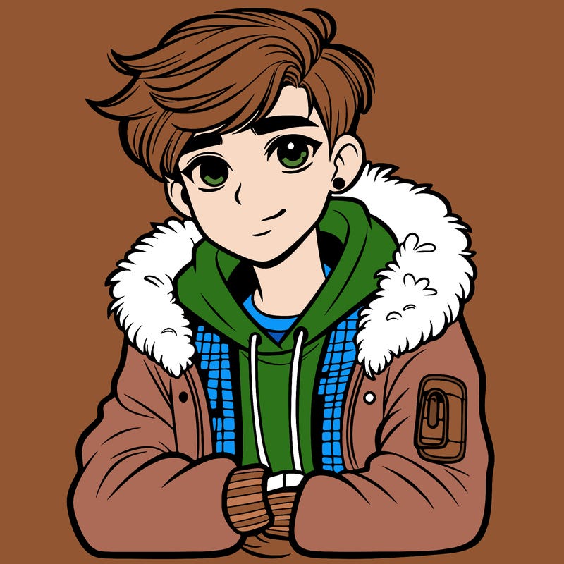 stylish teenager