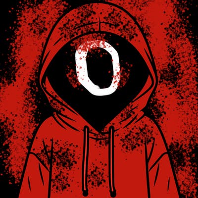 faceless girl in hoodie