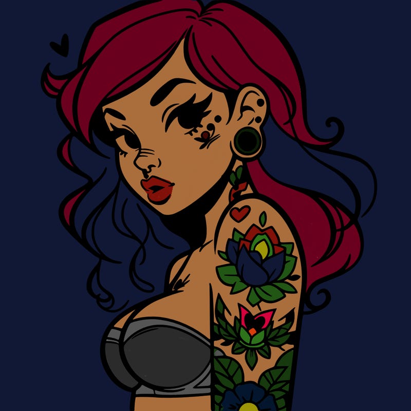 tattoo girl