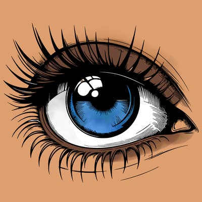 realistic eye