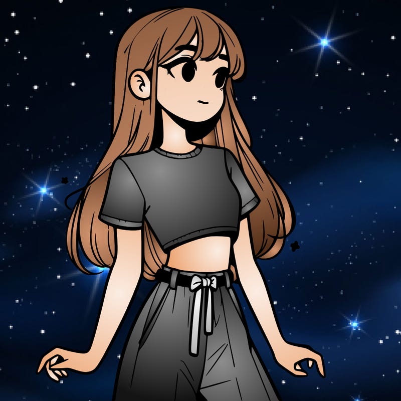 girl in a cute crop top