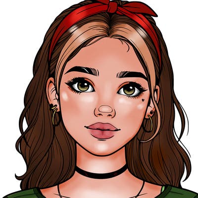 realistic teenage girl