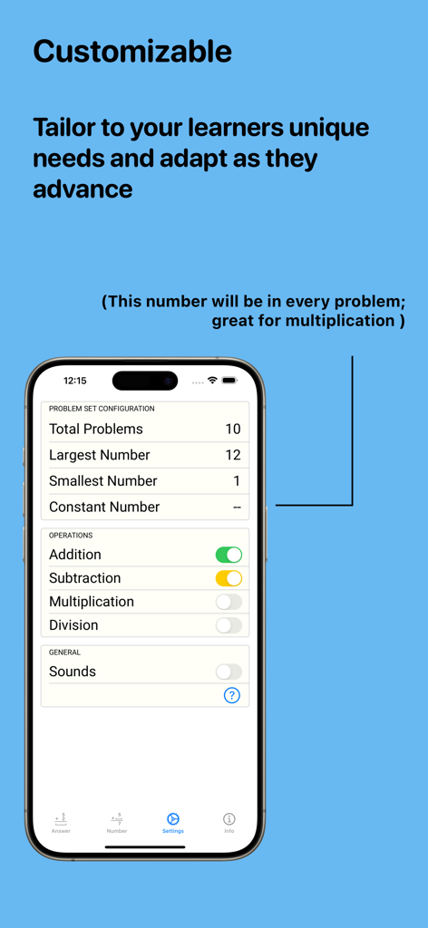 Flash Cards: Math Facts - Education App | MWM