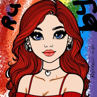 realistic pretty girl