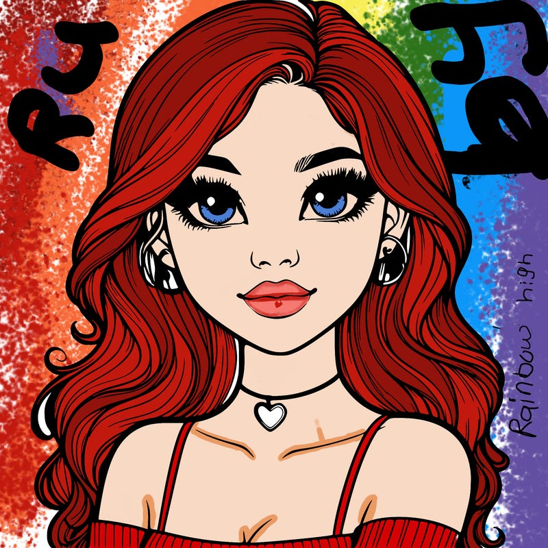 realistic pretty girl