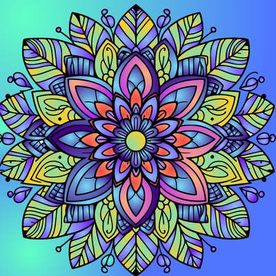 flower mandala