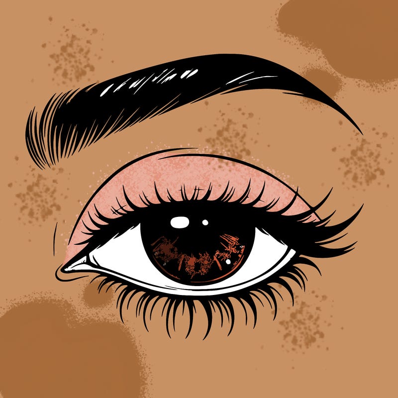 eye closed realistic