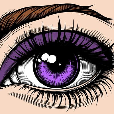realistic eye