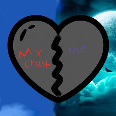 a blank heart