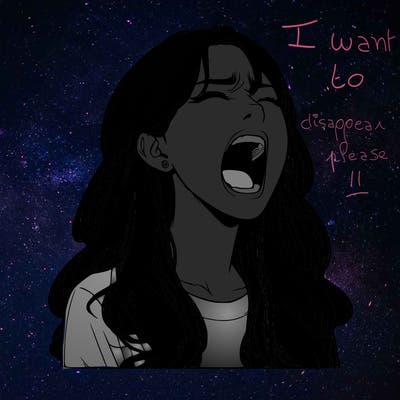 screaming realistic, girl