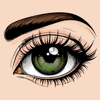 realistic eye