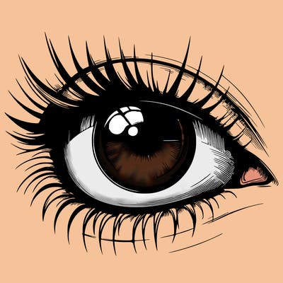 realistic eye