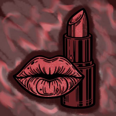 lips and lipstick