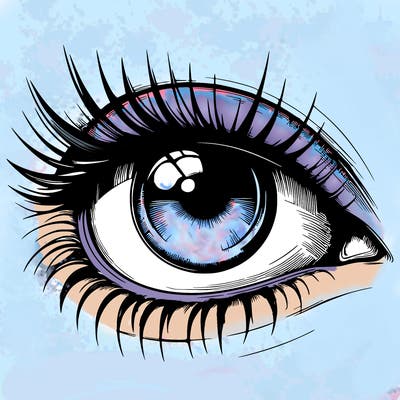 realistic eye