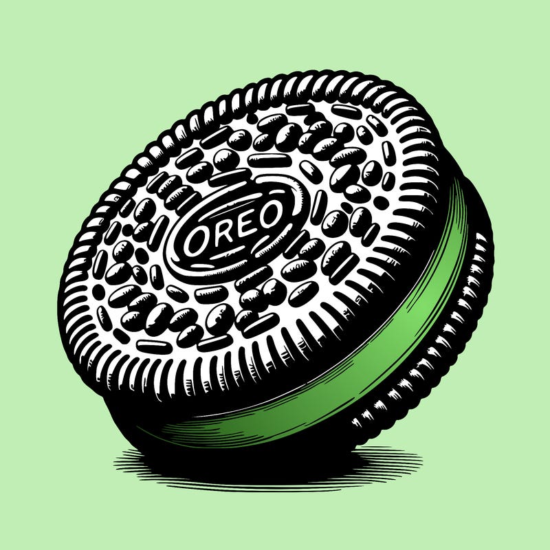 realistic oreo