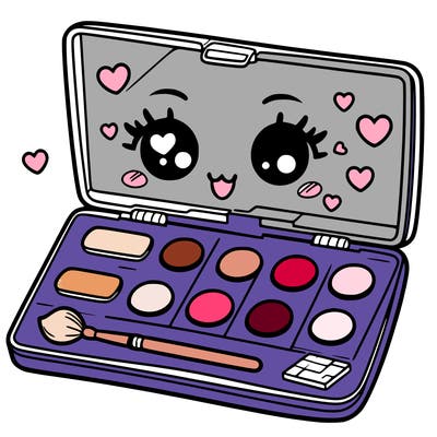 makeup pallet