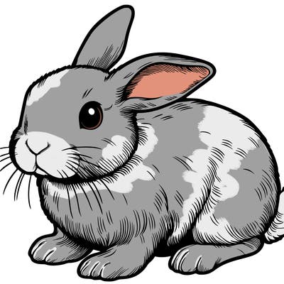 realistic bunny