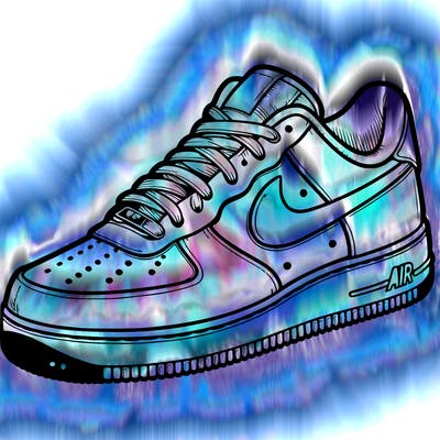white nike air forces