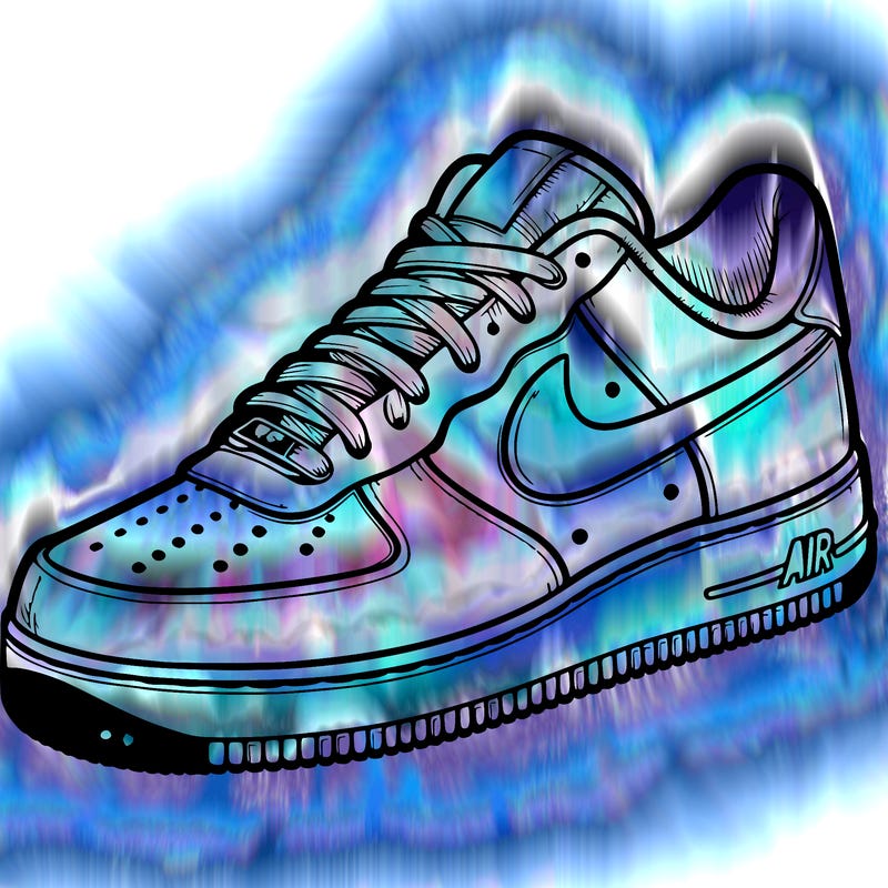 white nike air forces