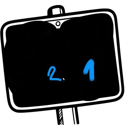 a sign that says 6 7