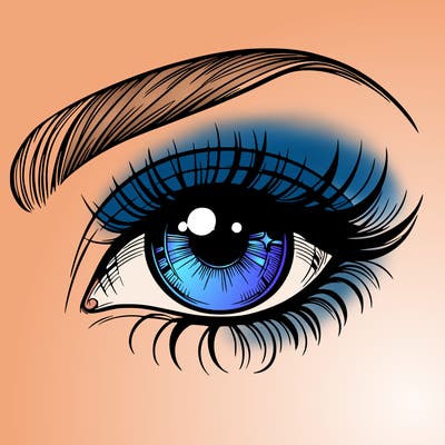 a beautiful eye