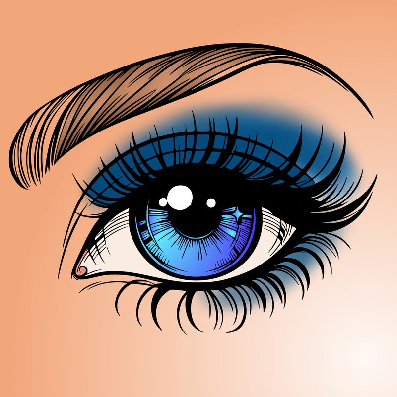 a beautiful eye