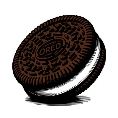 realistic oreo