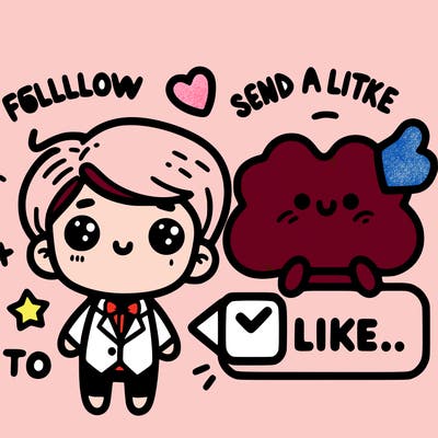 please follow and send a like