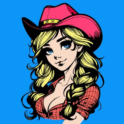 realistic cowgirl