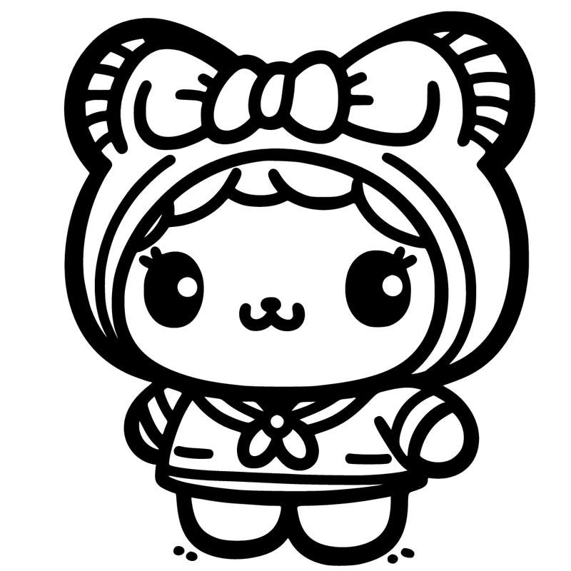kuromi sanrio character(only one)