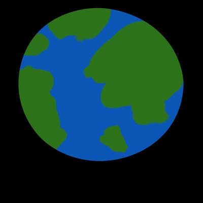 a plain circle with nothing else