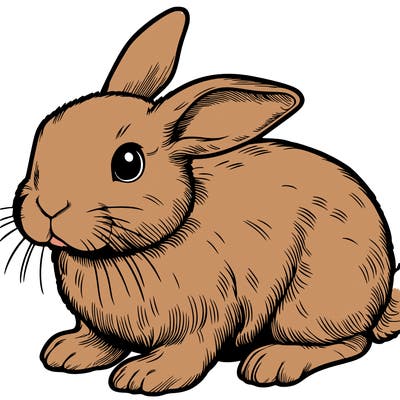 realistic bunny