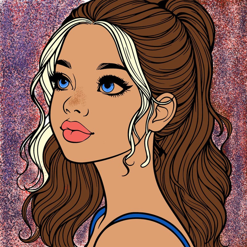 beautiful realistic girl