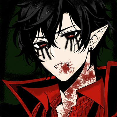 hot vampire anime guy